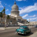Budova Kapitolu ve městě Havana, Kuba