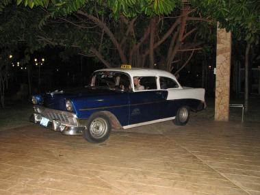 Kuba - taxi
