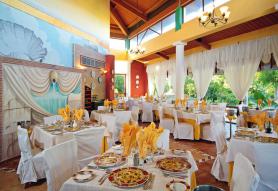 Kubánský hotel Sol Cayo Santa Maria s restaurací